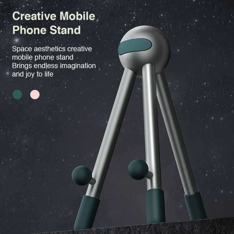 Stoyobe HF-ONE Alien Shape Creative Mobile Phone Desktop Holder Bracket(Green) - Desktop Holder by buy2fix | Online Shopping UK | buy2fix