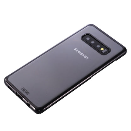 For Galaxy S10+ GEBEI Shockproof  Plating PC Protective Case(Black) - Galaxy Phone Cases by GEBEI | Online Shopping UK | buy2fix