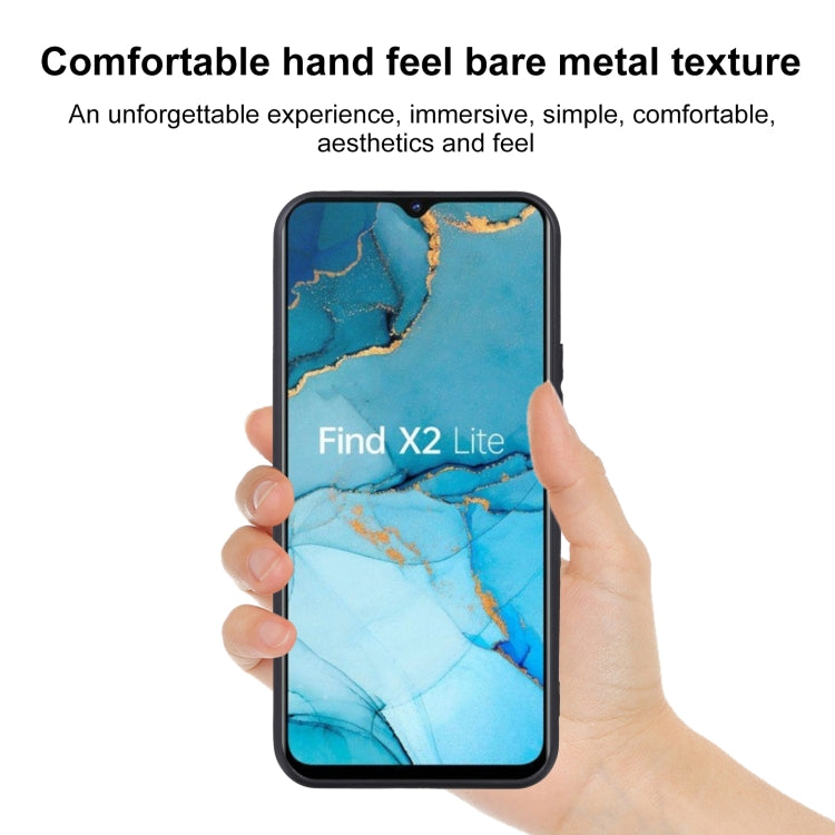 TPU Phone Case For OPPO Find X2 Lite(Frosted Black) - OPPO Cases by buy2fix | Online Shopping UK | buy2fix