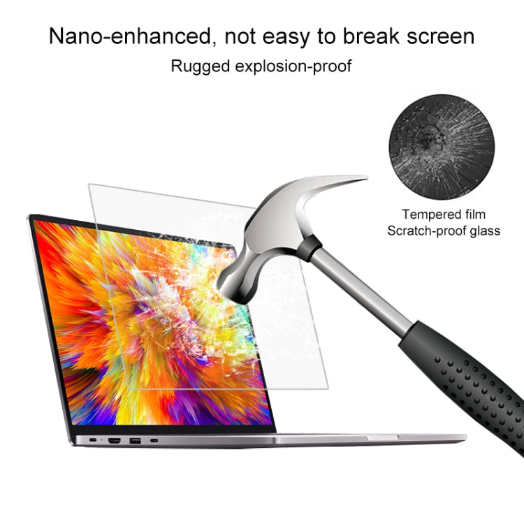 Laptop Screen HD Tempered Glass Protective Film For Xiaomi Redmi Book Pro 15 15.6 inch - Computer & Networking by buy2fix | Online Shopping UK | buy2fix