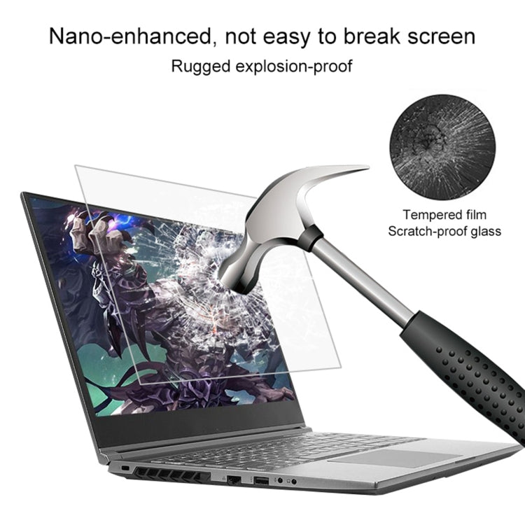 Laptop Screen HD Tempered Glass Protective Film For MECHREVO S2 Air 14 inch - Computer & Networking by buy2fix | Online Shopping UK | buy2fix