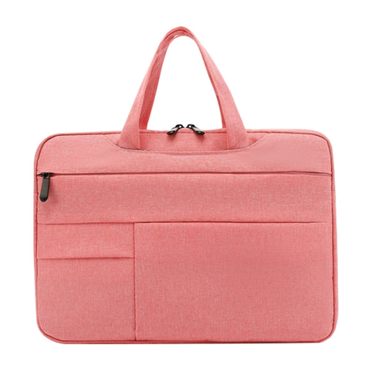 POFOKO C510 Waterproof Oxford Cloth Laptop Handbag For 12-13 inch Laptops(Pink) - 12.1 inch by POFOKO | Online Shopping UK | buy2fix