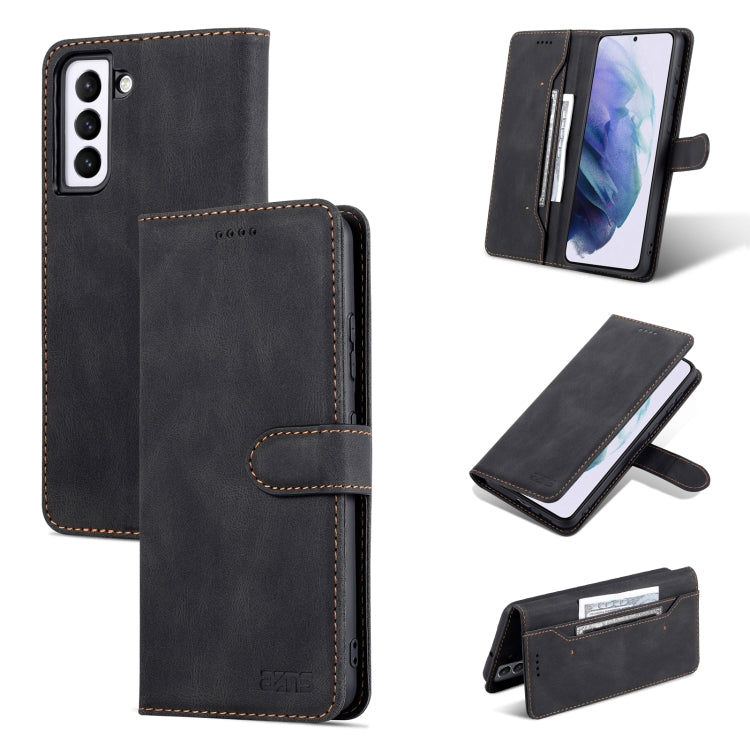 For Samsung Galaxy S22+ 5G AZNS Dream II Skin Feel Horizontal Flip Leather Case(Black) - Galaxy S22+ 5G Cases by AZNS | Online Shopping UK | buy2fix