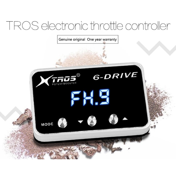 For Nissan Navara D22 2008- TROS TS-6Drive Potent Booster Electronic Throttle Controller - In Car by TROS | Online Shopping UK | buy2fix