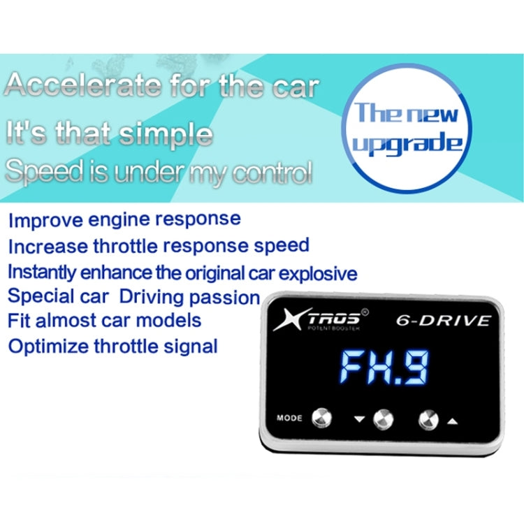 For Mitsubishi Lancer 2008- TROS TS-6Drive Potent Booster Electronic Throttle Controller - In Car by TROS | Online Shopping UK | buy2fix