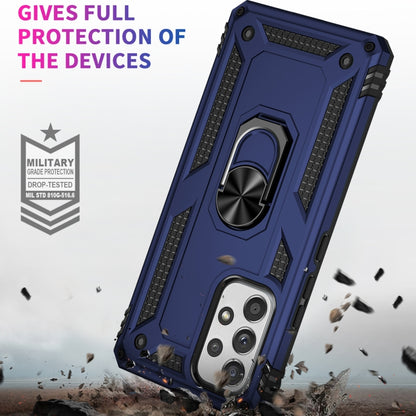 For Samsung Galaxy A53 5G Shockproof TPU + PC Phone Case(Blue) - Samsung Accessories by buy2fix | Online Shopping UK | buy2fix