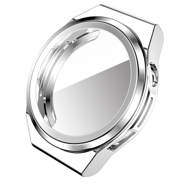 For Huawei Watch GT Runner Full Coverage TPU Electroplating Protective Case Cover(Silver) - Smart Wear by buy2fix | Online Shopping UK | buy2fix