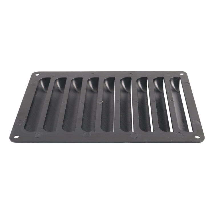 A6786 214x149mm RV / Bus Grille Vent Panel with Screws(Black) - In Car by buy2fix | Online Shopping UK | buy2fix