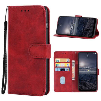 For Nokia G21 / G11 Leather Phone Case(Red) - Nokia Cases by buy2fix | Online Shopping UK | buy2fix