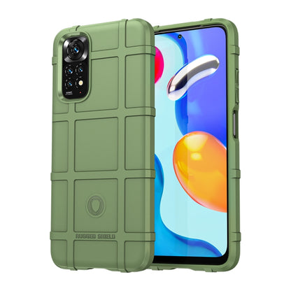 For Xiaomi Redmi Note 11 (Global)/Redmi Note 11S Full Coverage Shockproof TPU Case(Green) - Xiaomi Accessories by buy2fix | Online Shopping UK | buy2fix