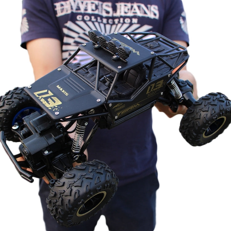 2.4GHz 4WD Double Motors Off-Road Climbing Car Remote Control Vehicle, Model:6141(Black) - RC Cars by buy2fix | Online Shopping UK | buy2fix