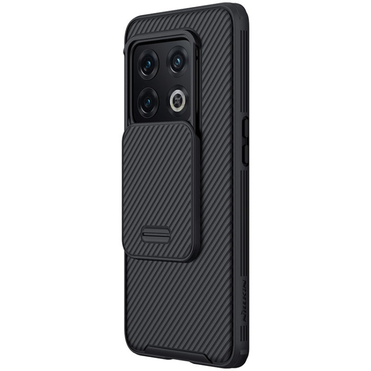 For OnePlus 10 Pro NILLKIN CamShield Pro Series PC Full Coverage Phone Case(Black) - OnePlus Cases by NILLKIN | Online Shopping UK | buy2fix