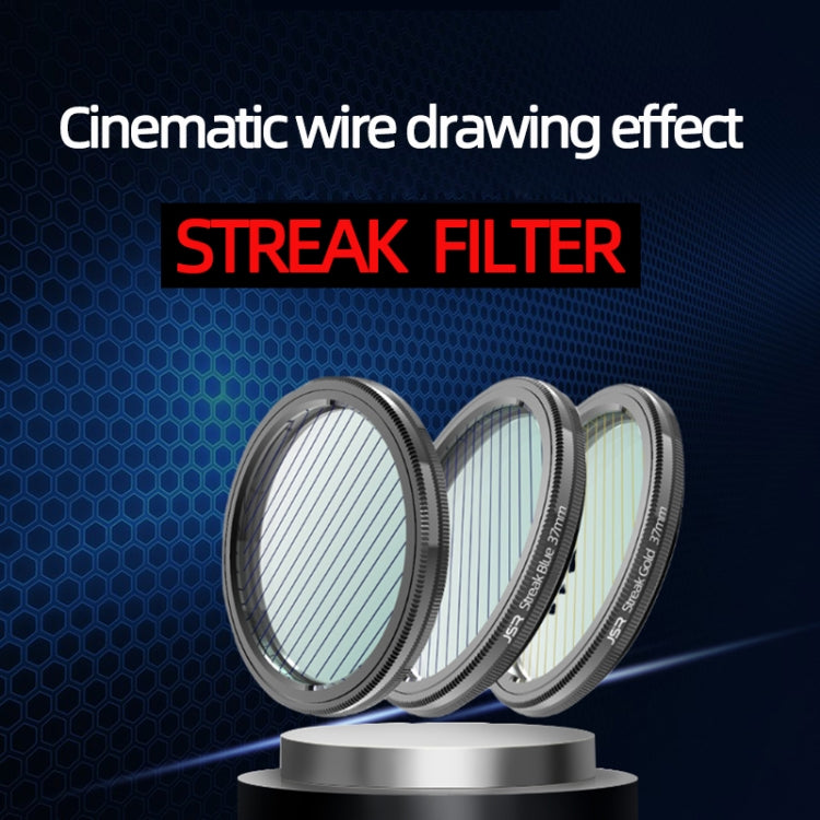 JSR Starlight Drawing Camera Lens Filter, Size:55mm(Streak Blue) - Other Filter by JSR | Online Shopping UK | buy2fix