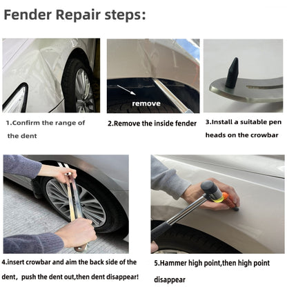 N2 72 in 1 Car Paintless Dent Removal Fender Damage Repair Puller Lifter, Plug Type:UK Plug - In Car by buy2fix | Online Shopping UK | buy2fix