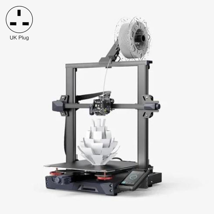 Creality Ender-3 S1 Plus Full-metal Dual-gear Larger-size 3D Printer UK Plug - Consumer Electronics by Creality | Online Shopping UK | buy2fix