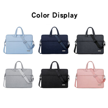 Handbag Laptop Bag Inner Bag with Shoulder Strap, Size:14 inch(Dark Grey) - Other by buy2fix | Online Shopping UK | buy2fix