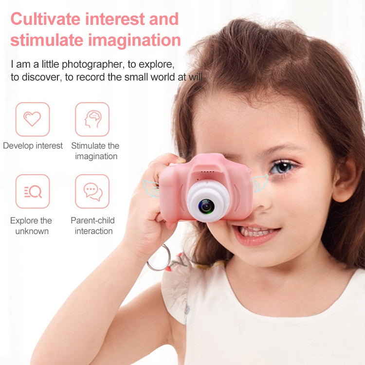 X2S 2.0 Inch LCD Screen Mini Children Camera Digital Camera, Resolution:800W(Green) - Consumer Electronics by buy2fix | Online Shopping UK | buy2fix