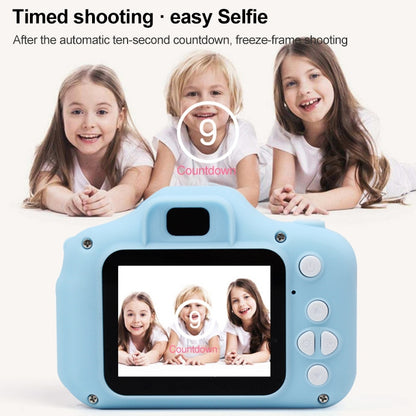 X2S 2.0 Inch LCD Screen Mini Children Camera Digital Camera, Resolution:HD Single Camera 1300W(Yellow) - Consumer Electronics by buy2fix | Online Shopping UK | buy2fix