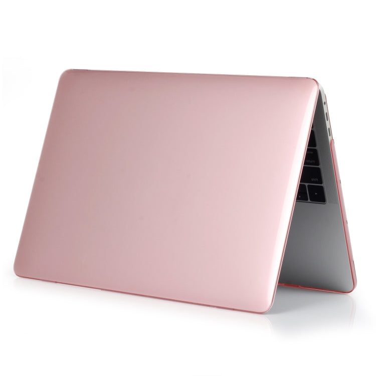 For MacBook Air 13.6 inch A2681 2022 Laptop Crystal Style Protective Case(Pink) - MacBook Air Cases by buy2fix | Online Shopping UK | buy2fix