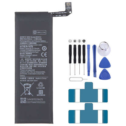 BM52 5260mAh Li-Polymer Battery Replacement For Xiaomi Mi CC9 Pro / Mi Note 10 / Mi Note 10 Pro / Mi Note 10 Lite - For Xiaomi by buy2fix | Online Shopping UK | buy2fix