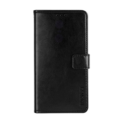 For Blackview BV9800 Pro idewei Crazy Horse Texture Horizontal Flip Leather Case with Holder & Card Slots & Wallet(Black) - Mobile Accessories by idewei | Online Shopping UK | buy2fix