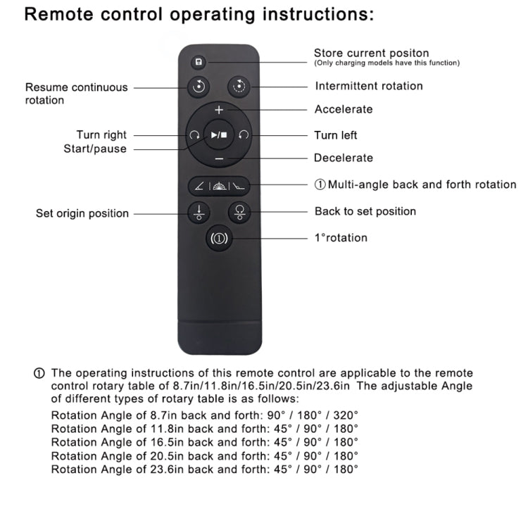 14.6cm Remote USB Electric Rotating Turntable Display Stand, Load: 10kg(Black) - Camera Accessories by buy2fix | Online Shopping UK | buy2fix