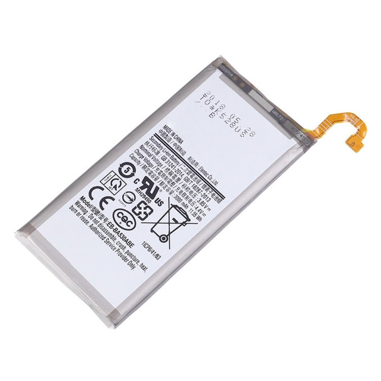 EB-BA530ABE 3000mAh Li-Polymer Battery Replacement For Samsung Galaxy A8 2018 A530 SM-A530 A530F - For Samsung by buy2fix | Online Shopping UK | buy2fix