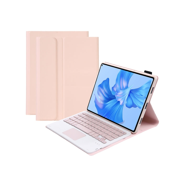 For Huawei MatePad Pro 11 2022 AHW12-A Detachable Sheep Pattern Bluetooth Keyboard Tablet Leather Case(Pink) - Huawei Keyboard by buy2fix | Online Shopping UK | buy2fix