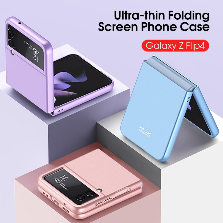 For Samsung Galaxy Z Flip4 GKK Ultra-thin Full Coverage Phone Case(Pink) - Galaxy Z Flip4 5G Cases by GKK | Online Shopping UK | buy2fix