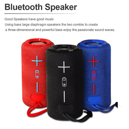 T&G TG639 10W Portable LED Light TWS Wireless Bluetooth Speaker(Black) - Mini Speaker by T&G | Online Shopping UK | buy2fix