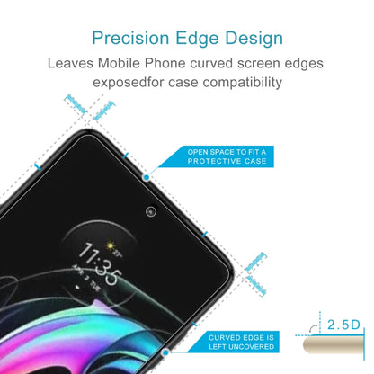 For Motorola Edge 30 Neo 50 PCS 0.26mm 9H 2.5D Tempered Glass Film - Motorola Tempered Glass by buy2fix | Online Shopping UK | buy2fix