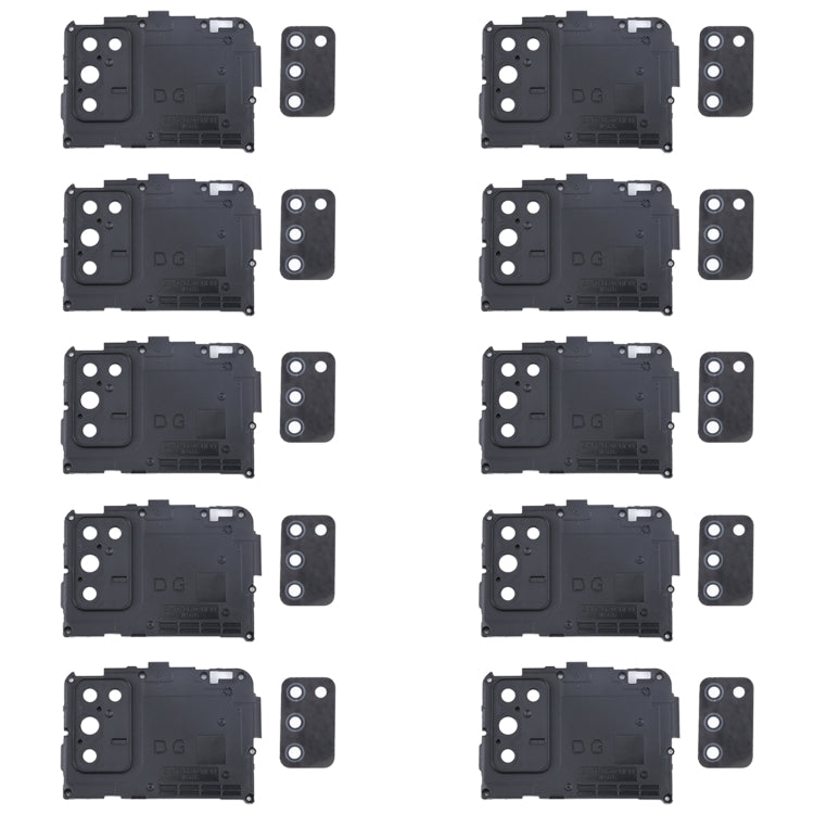 10 PCS Camera Lens Cover For Samsung Galaxy A03S SM-A037F - Repair & Spare Parts by buy2fix | Online Shopping UK | buy2fix