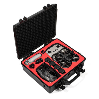 STARTRC ABS Waterproof Shockproof Suitcase For DJI Avata, Compatible with DJI Goggles 2 / FPV Goggles V2+FPV RC(Black) - Cases & Bags by STARTRC | Online Shopping UK | buy2fix