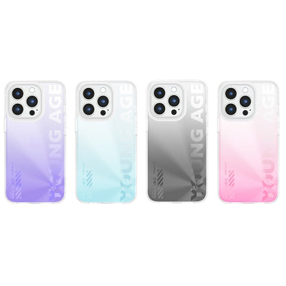 For iPhone 14 Pro WEKOME Gorillas Gradient Colored Phone Case(Blue) - iPhone 14 Pro Cases by WK | Online Shopping UK | buy2fix