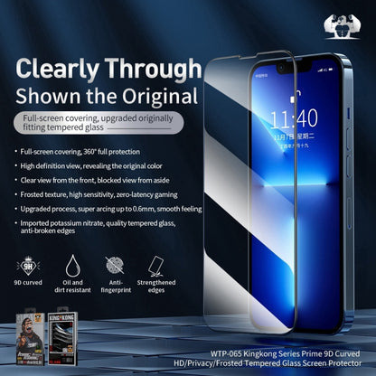 For iPhone 14 Pro 10pcs WEKOME 9D Curved HD Tempered Glass Film - iPhone 14 Pro Tempered Glass by WK | Online Shopping UK | buy2fix
