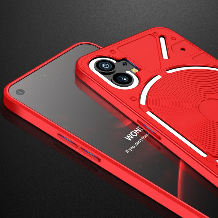 For Nothing Phone 1 GKK Three Stage Splicing Full Coverage PC Phone Case(Red) - More Brand by GKK | Online Shopping UK | buy2fix