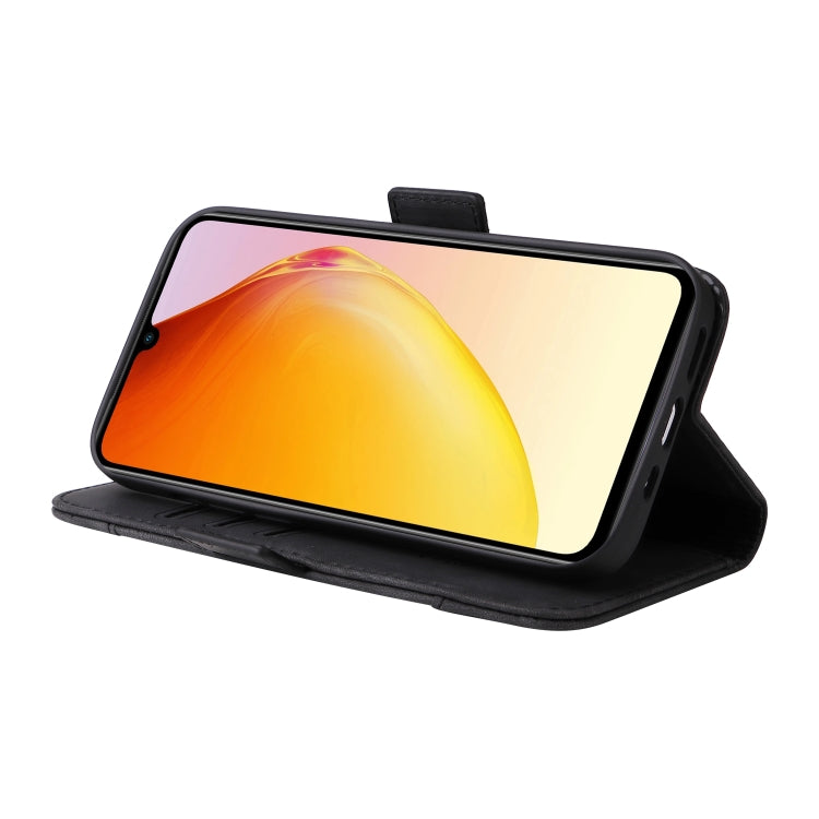 For vivo V25 / V25e 4G Global BETOPNICE Dual-side Buckle Leather Phone Case(Black) - OPPO & vivo Accessories by BETOPNICE | Online Shopping UK | buy2fix