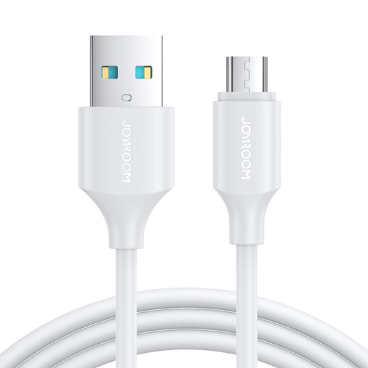 JOYROOM S-UM018A9 2.4A USB to Micro USB Fast Charging Data Cable, Length:1m(White) -  by JOYROOM | Online Shopping UK | buy2fix
