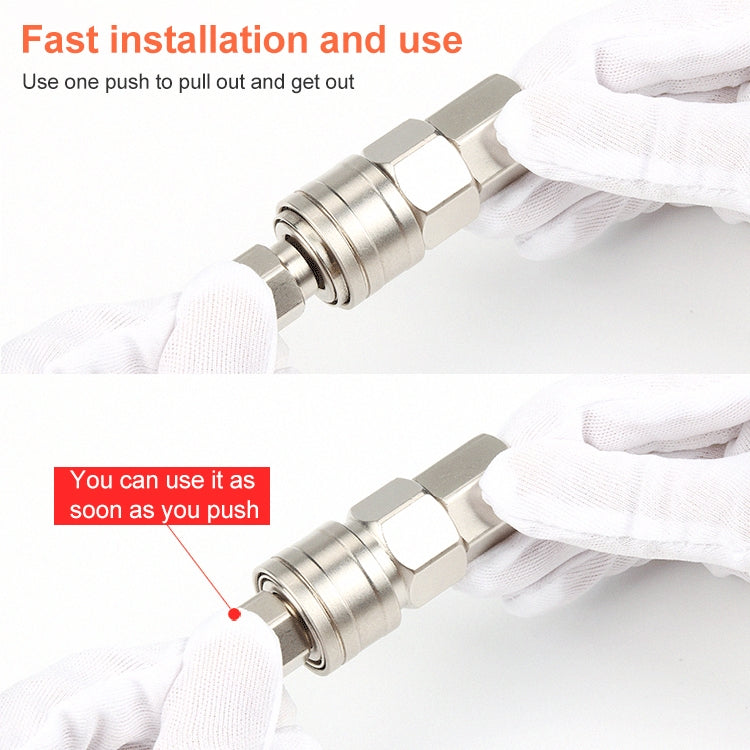 LAIZE PF-30 10pcs C-type Self-lock Pneumatic Quick Fitting Connector -  by LAIZE | Online Shopping UK | buy2fix
