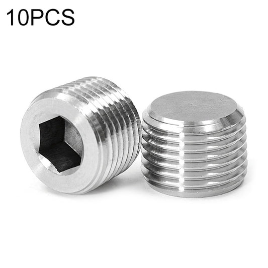 LAIZE 10pcs Iron Plug Connector Accessories, Caliber:4 Point -  by LAIZE | Online Shopping UK | buy2fix