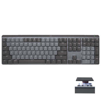 Logitech MX Mechanical Wireless Bluetooth Dual Mode Keyboard with Logi Bolt USB Receiver(Brown Axis) - Wireless Keyboard by Logitech | Online Shopping UK | buy2fix