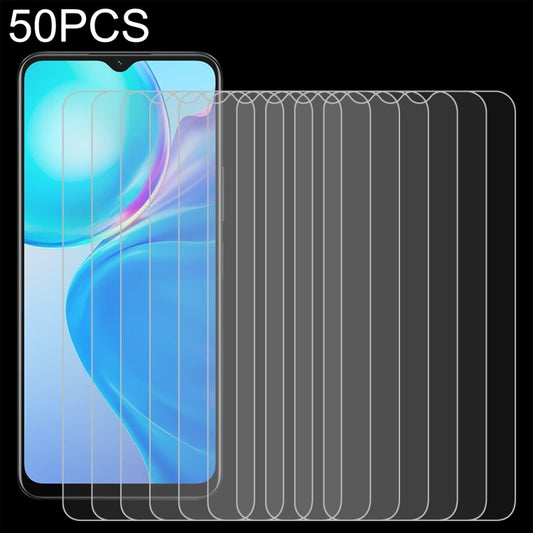 For Blackview A85 50 PCS 0.26mm 9H 2.5D Tempered Glass Film - For Blackview by buy2fix | Online Shopping UK | buy2fix