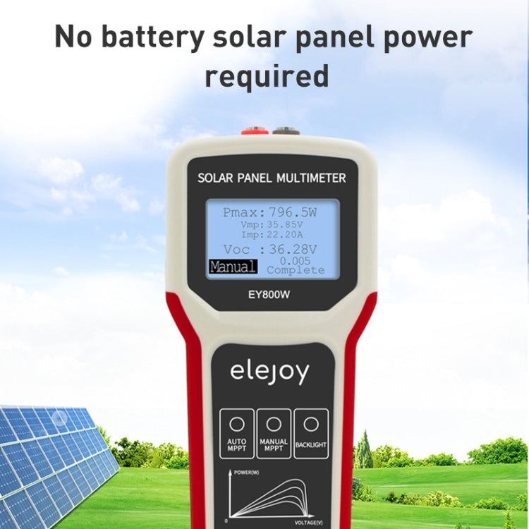 Elejoy EY800W  800W Solar Panel Power Supply Multimeter - Consumer Electronics by buy2fix | Online Shopping UK | buy2fix