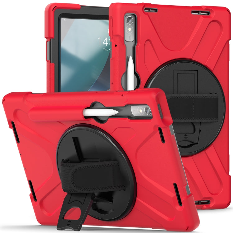 For Lenovo Tab P11 Pro Gen 2 Silicone + PC Protective Tablet Case(Red) - For Lenovo by buy2fix | Online Shopping UK | buy2fix
