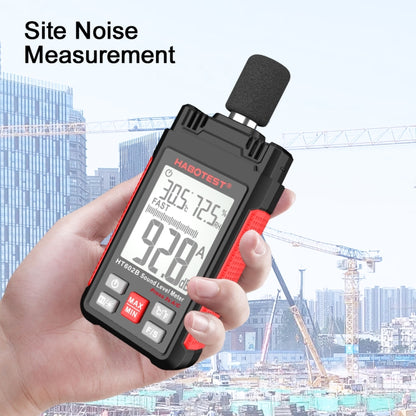 HABOTEST HT602B Multifunctional Digital Display Noise Decibel Tester - Light & Sound Meter by HABOTEST | Online Shopping UK | buy2fix