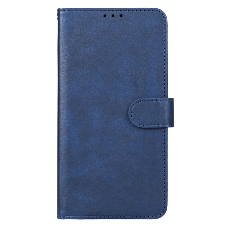 For Motorola Moto E13 Leather Phone Case(Blue) - Motorola Cases by buy2fix | Online Shopping UK | buy2fix