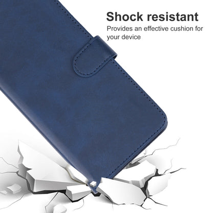 For Motorola Moto G13 / G23 Leather Phone Case(Blue) - Motorola Cases by buy2fix | Online Shopping UK | buy2fix
