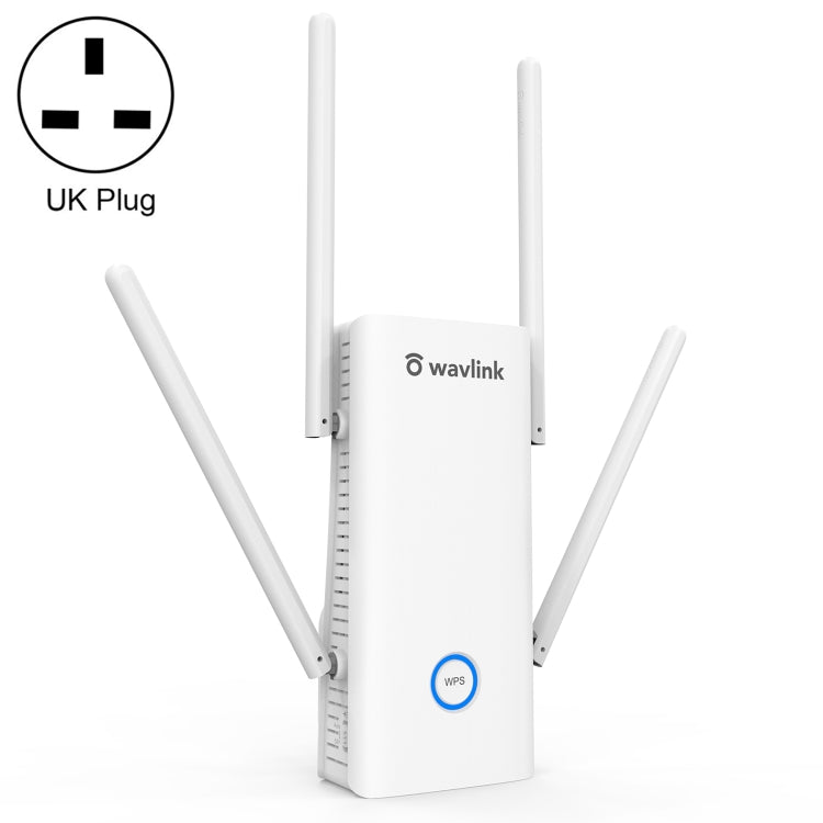 Wavlink AERIAL D4X AX1800Mbps Dual Frequency WiFi Signal Amplifier WiFi6 Extender(UK Plug) - Broadband Amplifiers by WAVLINK | Online Shopping UK | buy2fix