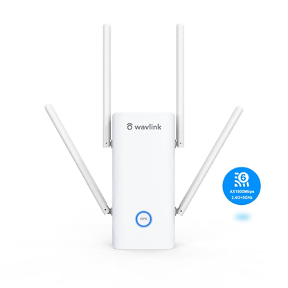 Wavlink AERIAL D4X AX1800Mbps Dual Frequency WiFi Signal Amplifier WiFi6 Extender(UK Plug) - Broadband Amplifiers by WAVLINK | Online Shopping UK | buy2fix