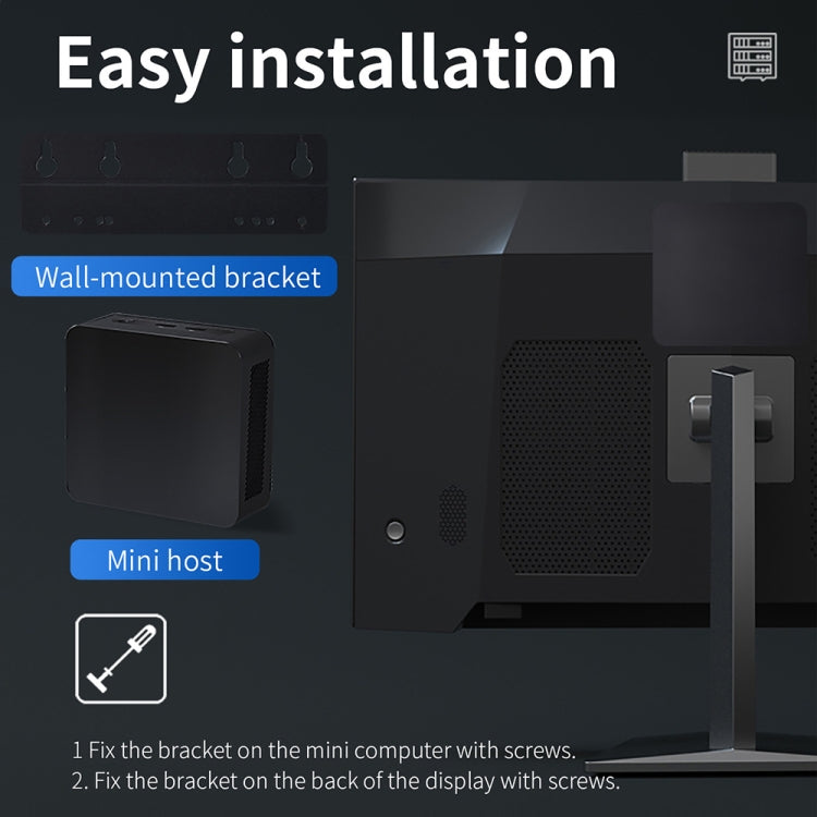 ZX03 Windows 11 Mini PC, Intel Alder Lake N95, Support Dual HDMI Output, Spec:8GB+1TB(US Plug) -  by buy2fix | Online Shopping UK | buy2fix